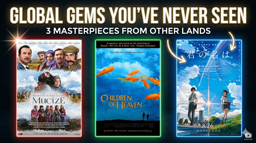 3 Films That Changed How I See the World (Global Masterpieces You Must Watch)