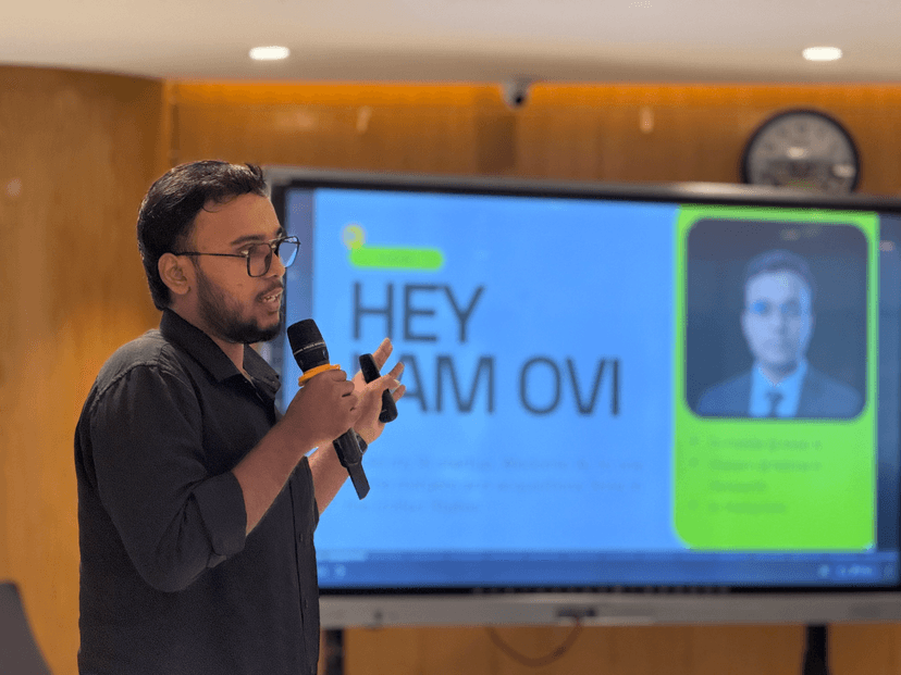 Ovi Shekh - Guest Speaker at DIU